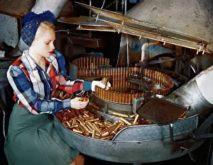 Downey Prints: Woman Worker During World War II