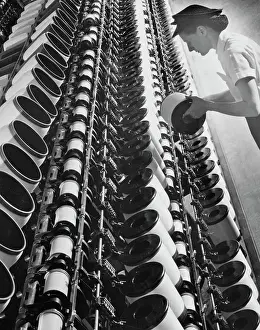 Conformity Prints: Woman Working in Factory