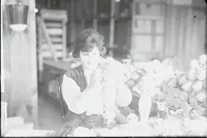 Woman Working in Toy Factory