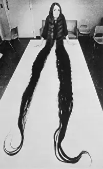 Woman with World's Longest Hair