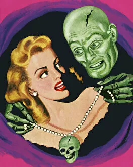 Pearl Collection: Woman and Zombie