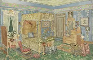 Heritage Art Prints: Womans Bedroom