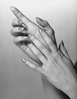 Womans hands