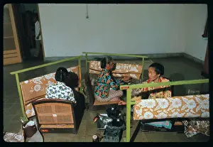 Java Prints: Women Applying Wax to Fabric
