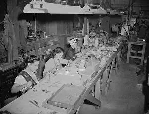 Workshop Prints: Women Assembling Jewelry