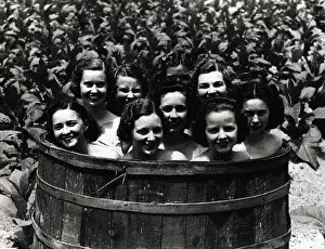Women in a Barrel
