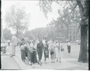 Johnson Prints: Women Carrying Picket Signs