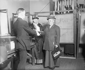 Polling Prints: Women Casting Their Votes for the First Time
