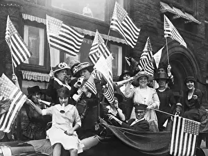 Celebrating Prints: Women Celebrating Passing of 19th Amendment