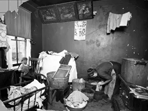 Crying Prints: Women Doing Laundry In A Tenement