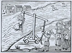 Punishment Prints: Women in Dunking Chair