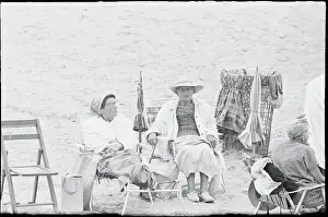 Women Enjoying the Beach