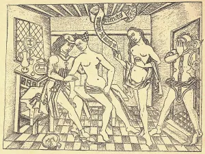 Admiration Prints: Women Entertaining Men