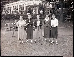 Women on Golf Course