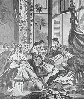 Women Making Havelocks