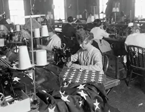 Laboring Prints: Women Manufacturing American Flags