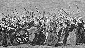 Versailles Prints: Women Marching at Versailles