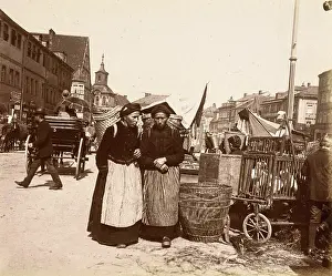 Deal Prints: Two Women at a Market, Nuremberg