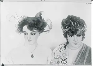 Two Women Modeling Different Hairstyles