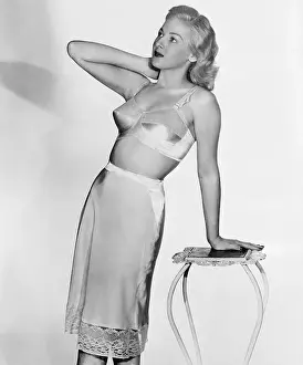 Women Modeling Undergarments Made with Lastex