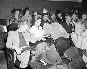 Tiredness Prints: Women Napping in Courtroom