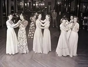 Women Practicing Danicing Together