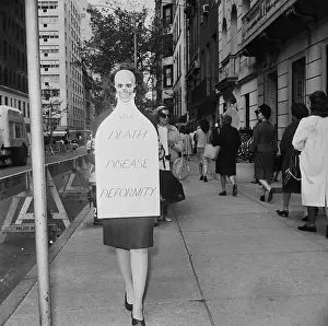 Placard Prints: Women Protesting Nuclear Bomb Tests