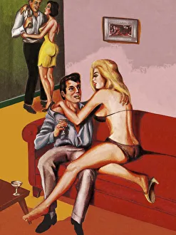 Printstock Collection: Women Seducing Men