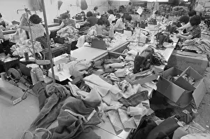 Sewing Machine Prints: Women Sewing Clothes In Chinatown