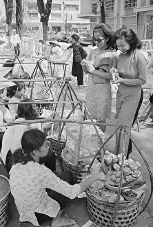 Produce Prints: Women Shopping at the Market