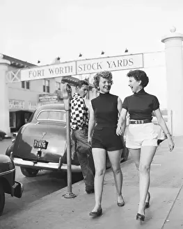 Whistle Prints: Women In Shorts Draw An Admiring Whistle