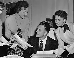 Minneapolis Prints: Women Showing Billy Graham Letters