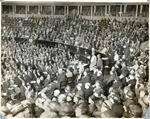 Women Shown Inside Conference Hall