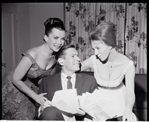 Telegram Prints: Women With Singer Johnny Ray