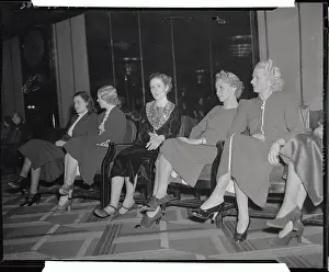 Women Sitting and Waiting for Dance Partners