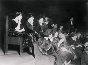 Women Smoking and Protesting