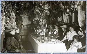 Women In A Succah Around Table
