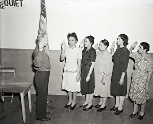 Recruit Prints: Women Are Sworn In