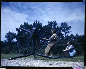 Aberdeen Prints: Women Testing Military Gun