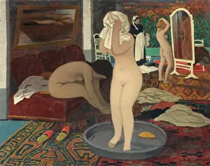 Bath Prints: Women at their Toilette, 1897