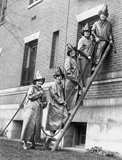 Fire Hose Prints: Women of the Volunteer Fire Department