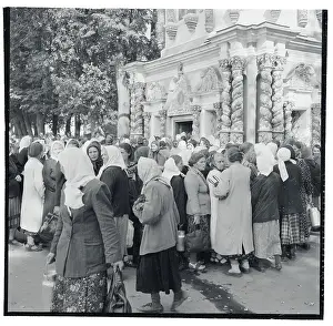 Patience Prints: Women Waiting in Milk Line