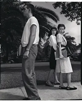 Women Whistle At Man On College Campus