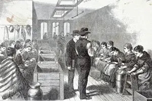 Women Working In Cigar Factory