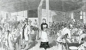Busy Prints: Women Working in Cigarette Room