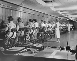 The Pentagon Prints: Women Working at Massive Switchboard