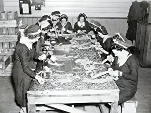Women Working in Munitions Factory