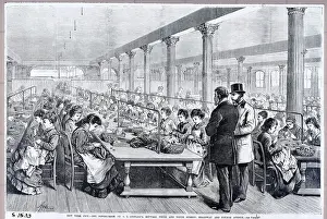 Women Working in Sewing Room