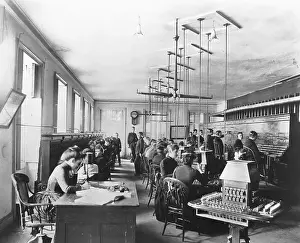 Women Working at Switchboards