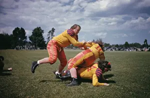 Sports Uniform Prints: Women's Football